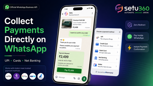 Collect Payments on WhatsApp in India