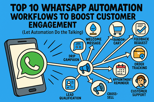 Top 10 WhatsApp Automation Workflows to Boost Customer Engagement