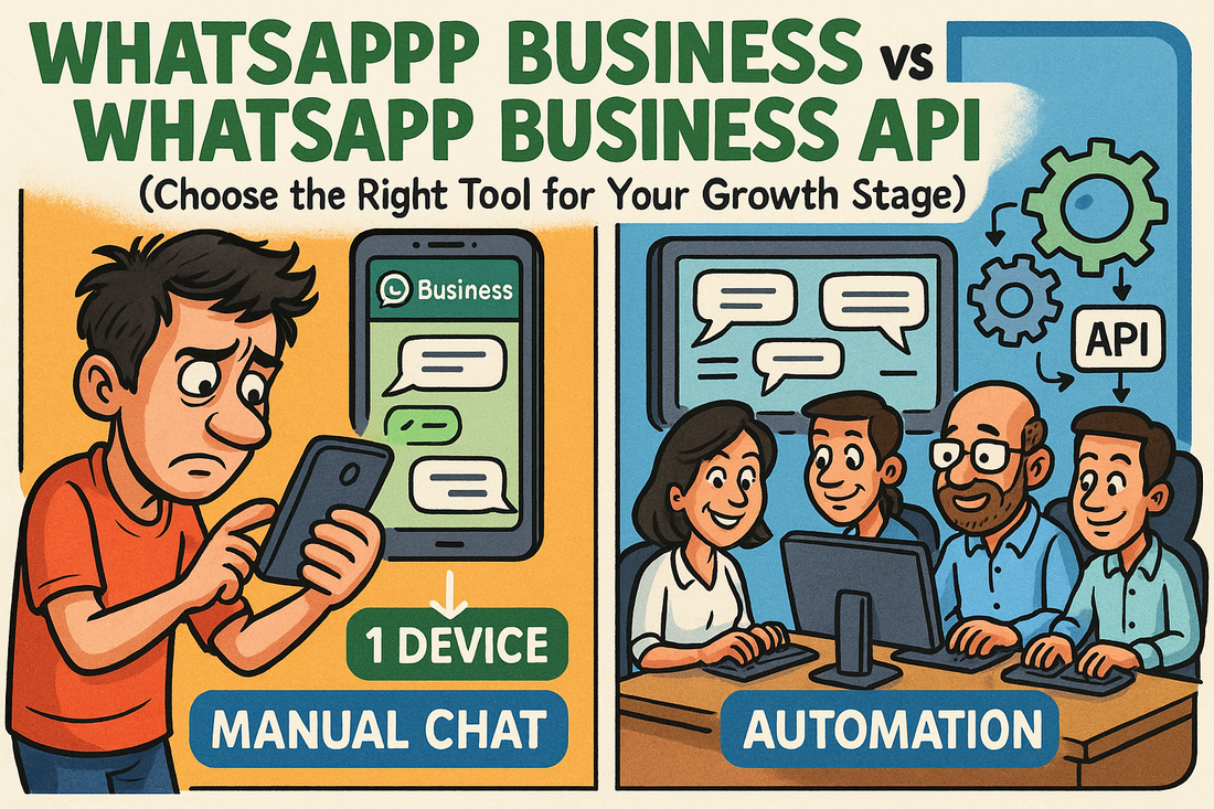 WhatsApp Business vs WhatsApp Business API: Key Differences Explained