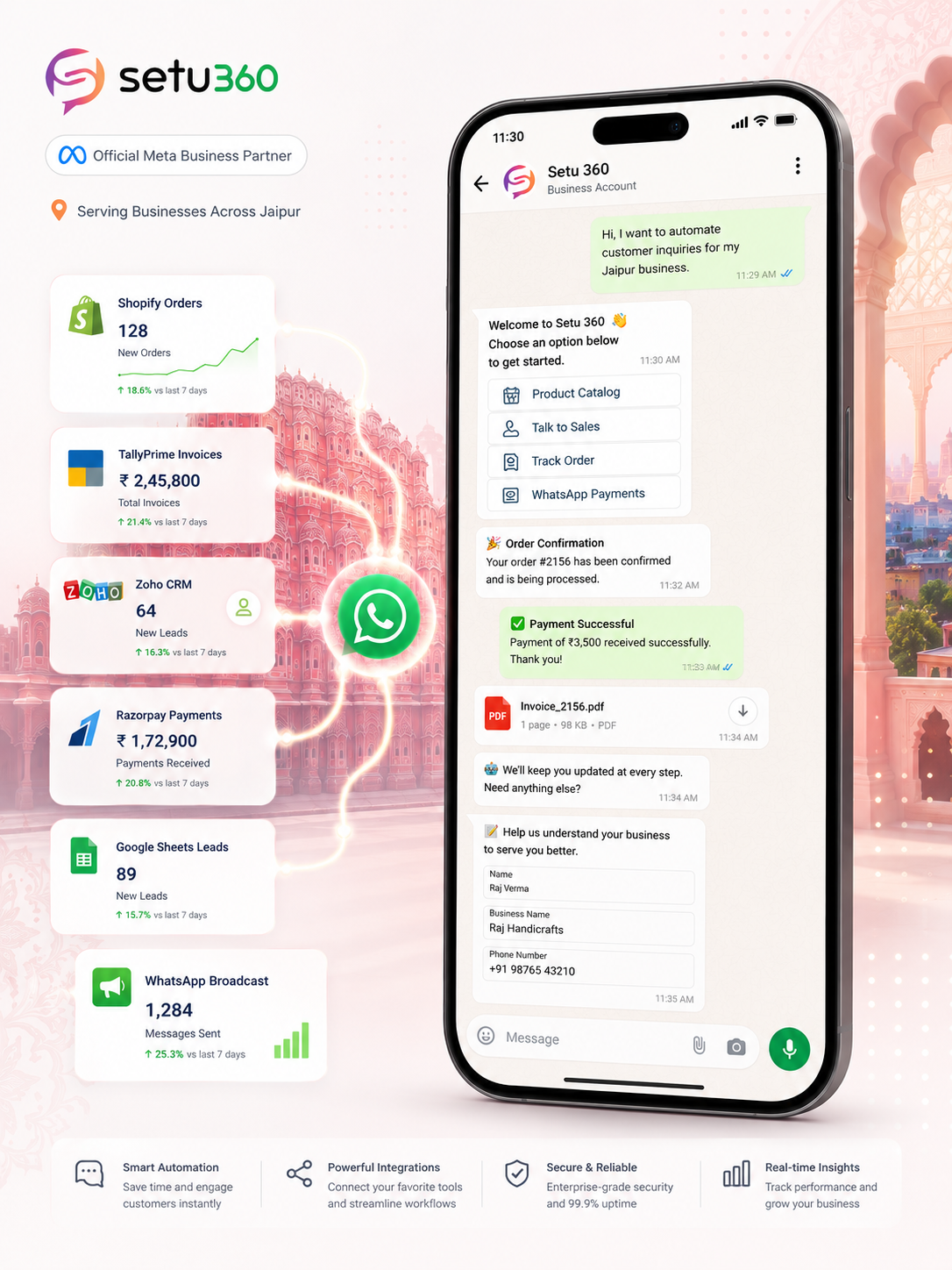 WhatsApp Business API in Jaipur